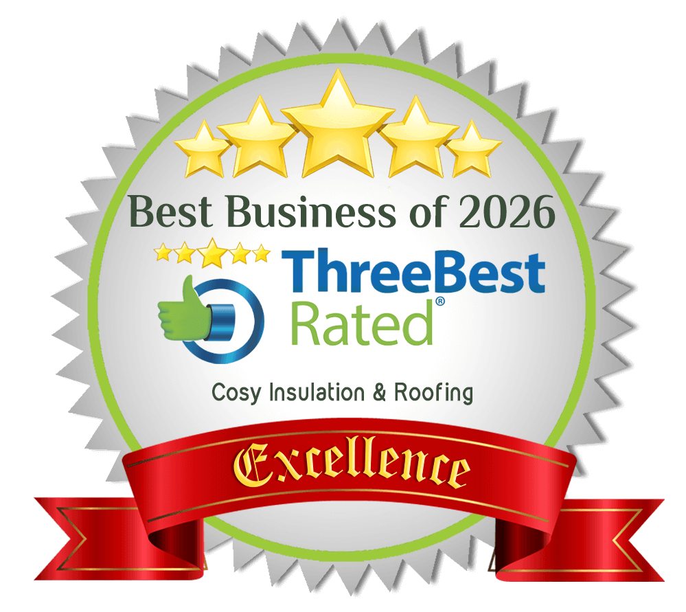 Best Business 2026 award badge with five stars